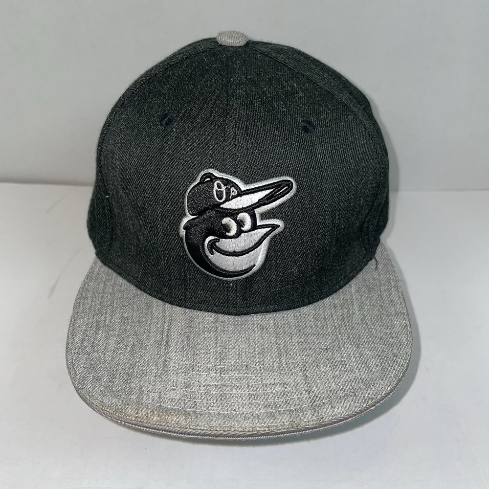 Melonwear BALTIMORE ORIOLES Black & Gray Baseball Cap Hat Adjustable